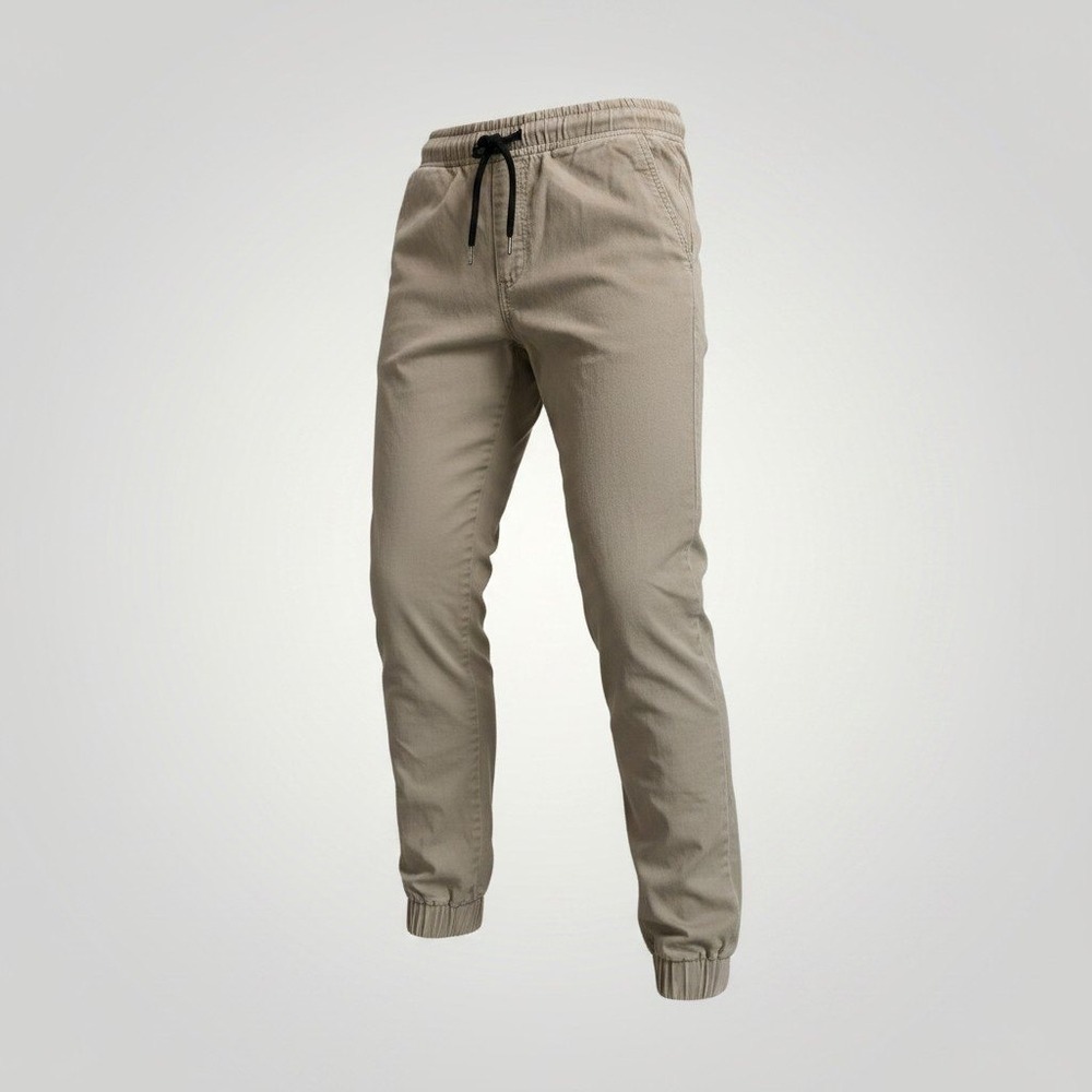 Southpole Jogger Pants Men Medium Khaki Tan Flex Twill Y2K Streetwear Skater